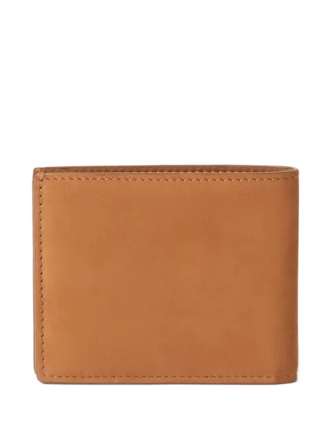 Brunello Cucinelli Nubuck bi-fold wallet Brown MWSKBU006C9734