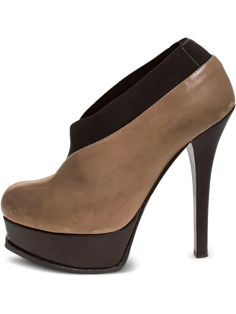 Fendi Pre-Owned 135mm Fendista boots Brown 278471
