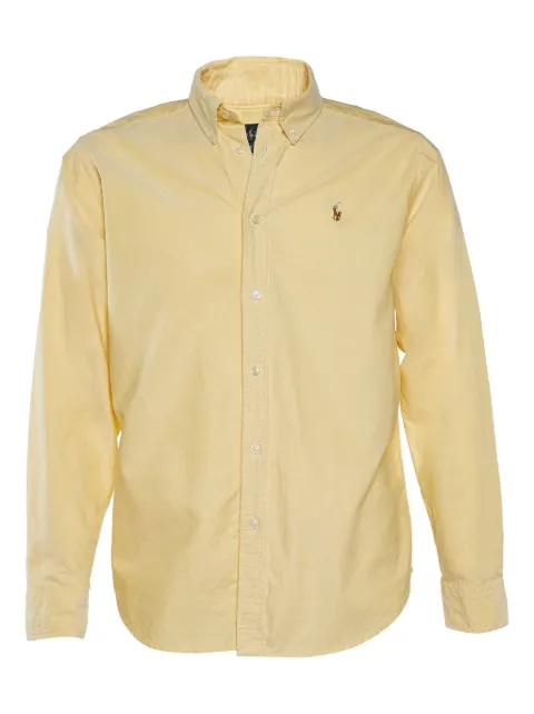 Polo Ralph Lauren Vintage button-down long-sleeve shirt Yellow 664081