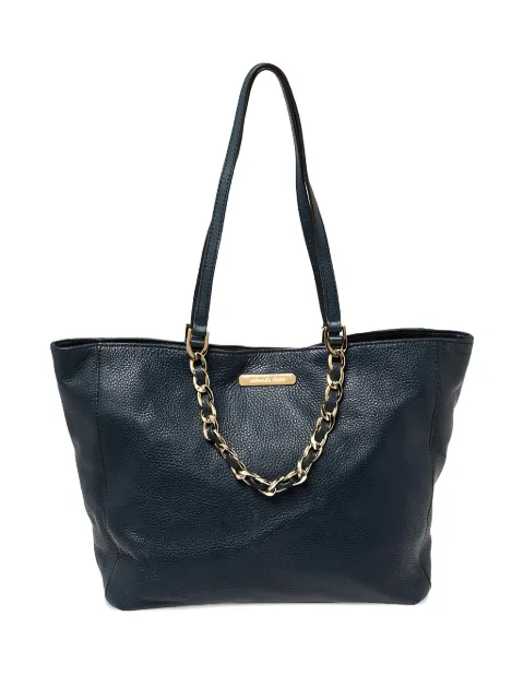 Michael Kors Vintage chain-detail tote bag Blue 387746