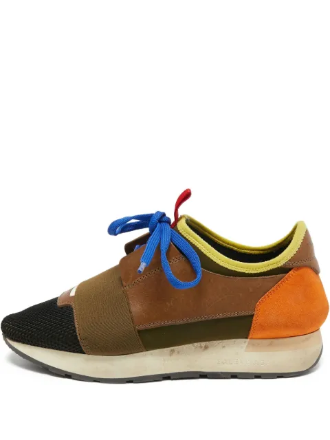 Balenciaga Pre-Owned Race Runner sneakers Brown 738964