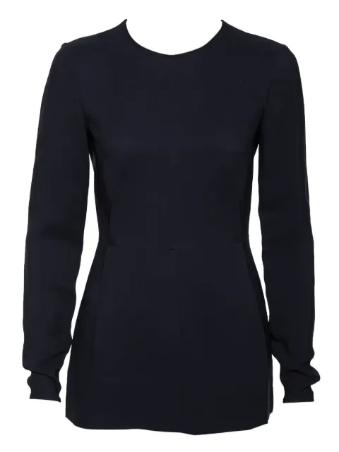 Stella McCartney Pre-Owned Cady jersey blouse Blue 491154