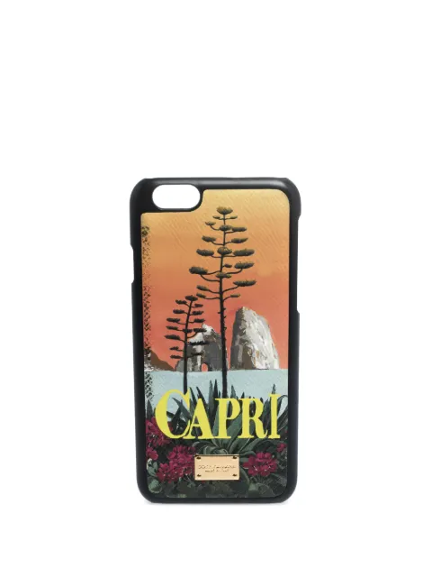 Dolce & Gabbana Pre-Owned Capri iPhone 6 case Orange 282053
