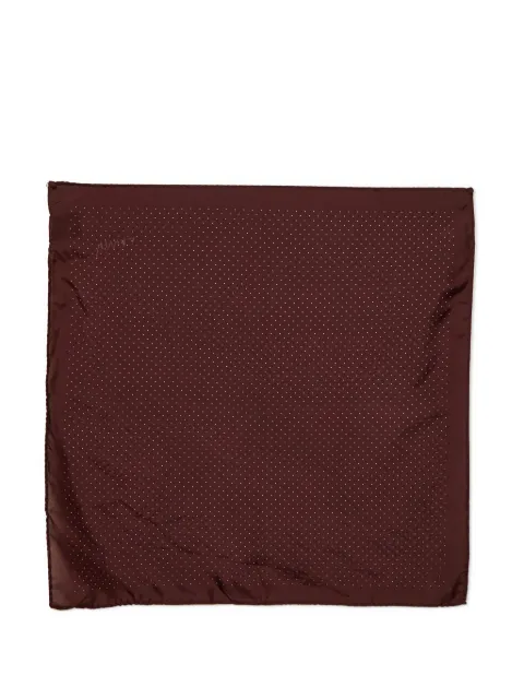 Lanvin Pre-Owned silk scarf Red 1130515