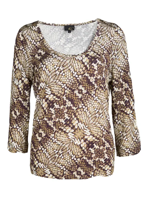 Just Cavalli Vintage pre-owned animal-print top Brown 101246