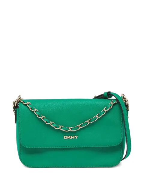 DKNY Vintage chain-strap crossbody bag Green 995385