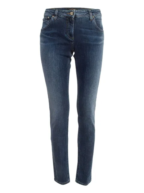 Roberto Cavalli Vintage pre-owned logo-patch jeans Blue 957744