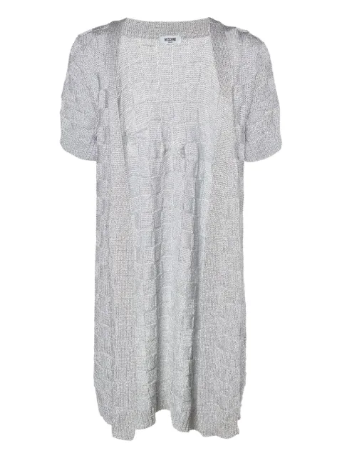 Moschino Pre-Owned short sleeve cardigan Grey 870178