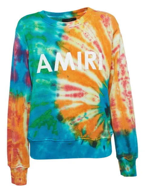 AMIRI 2024 tie-dye sweatshirt Blue 920363