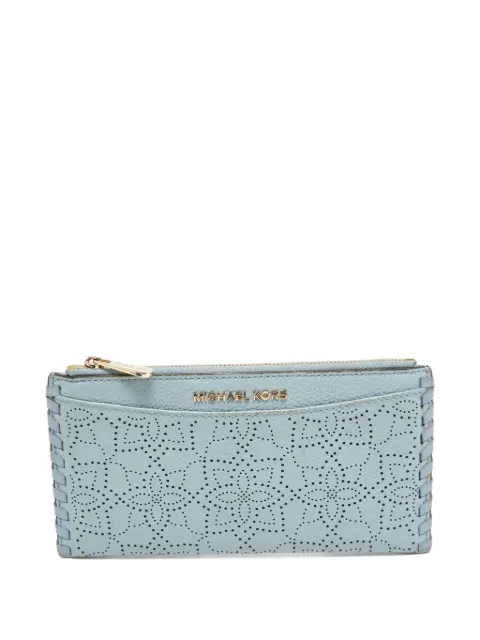 Michael Kors Vintage leather wallet Blue 974593