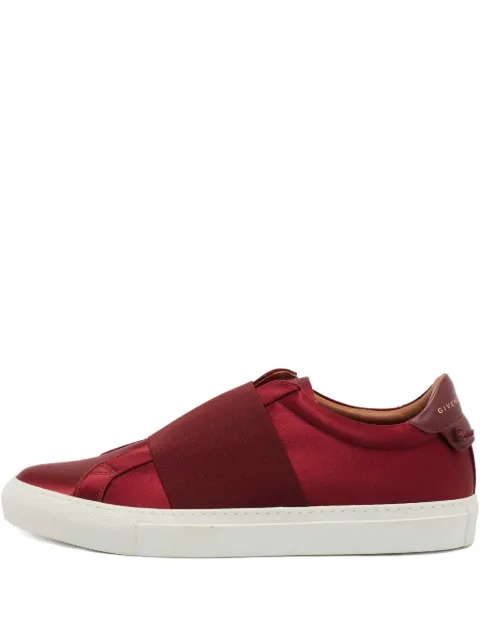 Givenchy Pre-Owned satin slip-on sneakers Red 769260