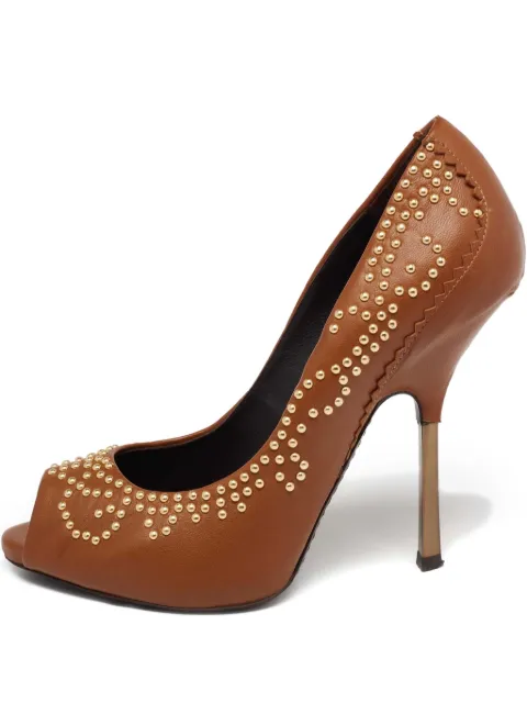 Giuseppe Zanotti Vintage 115mm embellished pumps Brown 632789