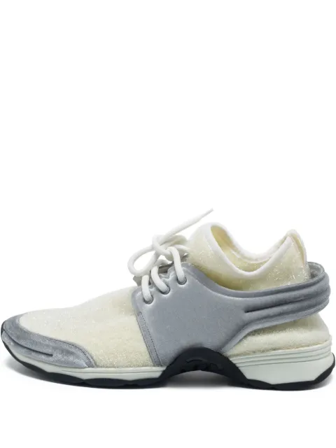 CHANEL Pre-Owned panelled sneakers White 715188