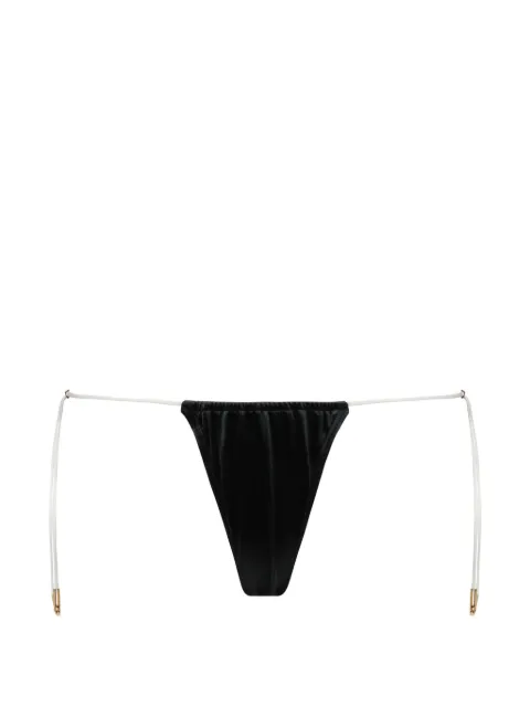 Maison Close string bikini bottoms Black 563517