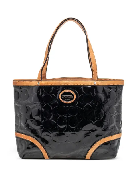 Coach Vintage pre-owned Peyton tote bag Black 489325