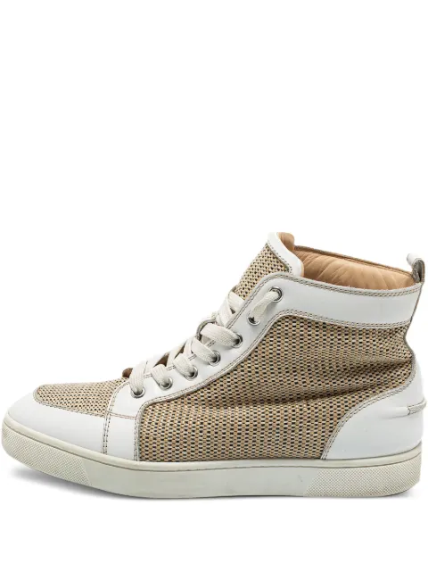 Christian Louboutin Pre-Owned Rantus Orlato high-top sneakers Neutrals 735564