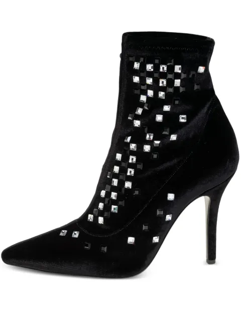 Giuseppe Zanotti Vintage 105mm crystal-embellished ankle boots Black 460376
