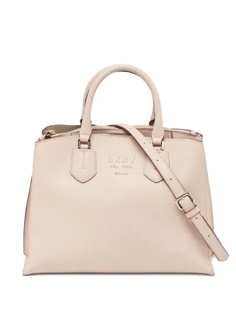 DKNY Vintage leather tote bag Pink 997227