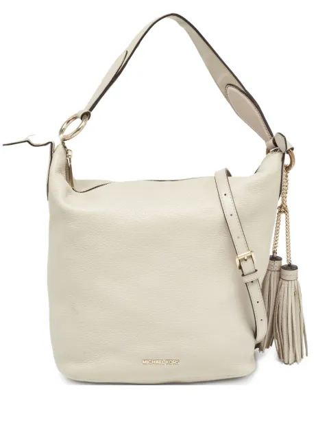 Michael Kors Vintage pre-owned Elana tasselled shoulder bag Grey 995803