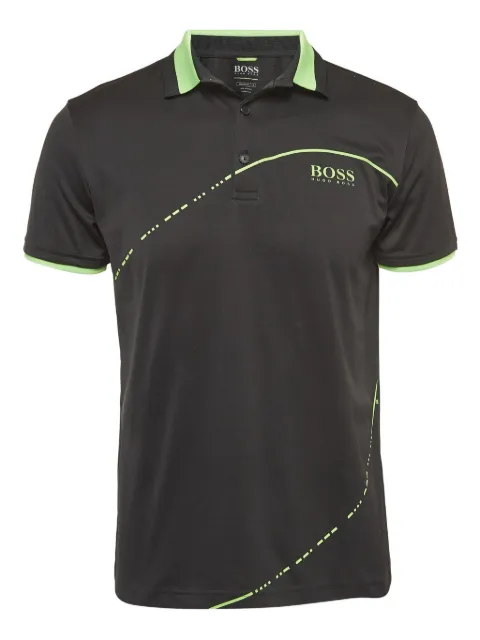 BOSS 2024 logo-print polo shirt 991154