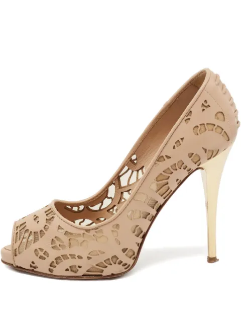 Giuseppe Zanotti Vintage pre-owned 100mm Sharon pumps Neutrals 647979