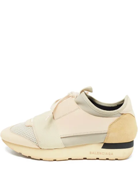 Balenciaga Pre-Owned Race Runner sneakers Neutrals 963139