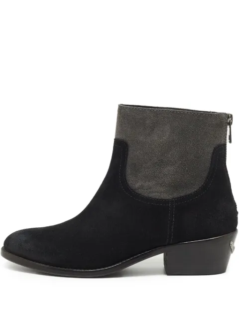Zadig&Voltaire pre-owned 45mm panelled boots Black 861564