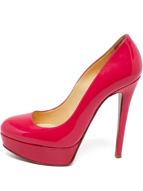 Christian Louboutin Pre-Owned 125mm Bianca pumps Pink 622762