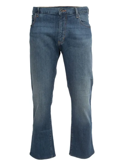 Emporio Armani Pre-Owned cotton jeans Blue 850311