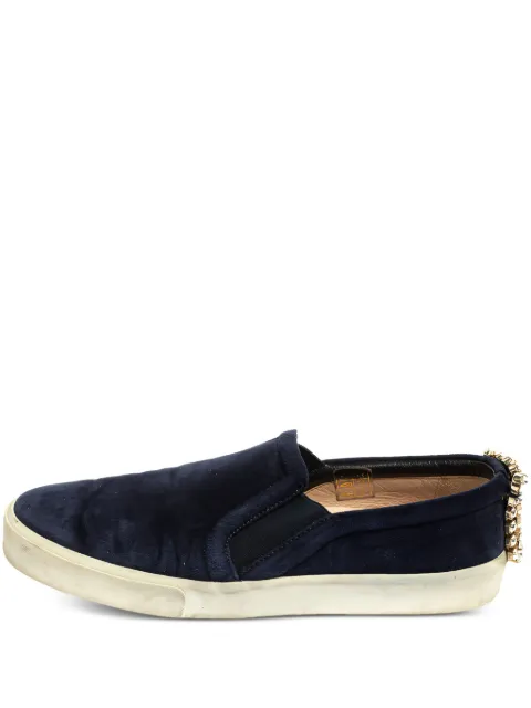 Stuart Weitzman pre-owned Harlow slip-on sneakers Blue 428961