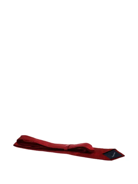 Ermenegildo Zegna Vintage jacquard-woven tie Red 180828