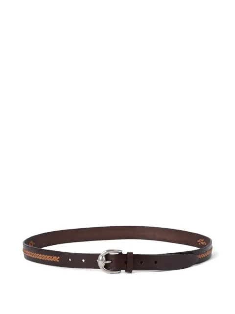 Brunello Cucinelli braided-detail belt Brown MAUHN265CBV30