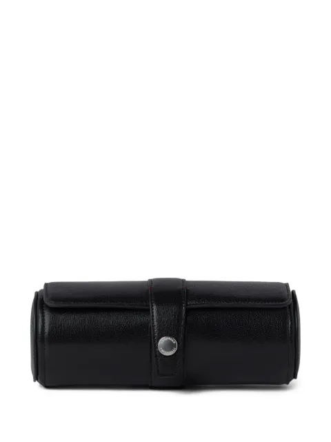 Brunello Cucinelli leather watch case Black MWRLBU161C101