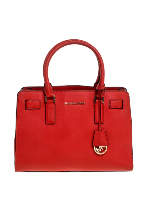 Michael Kors Vintage Hamilton leather tote bag Red 320283