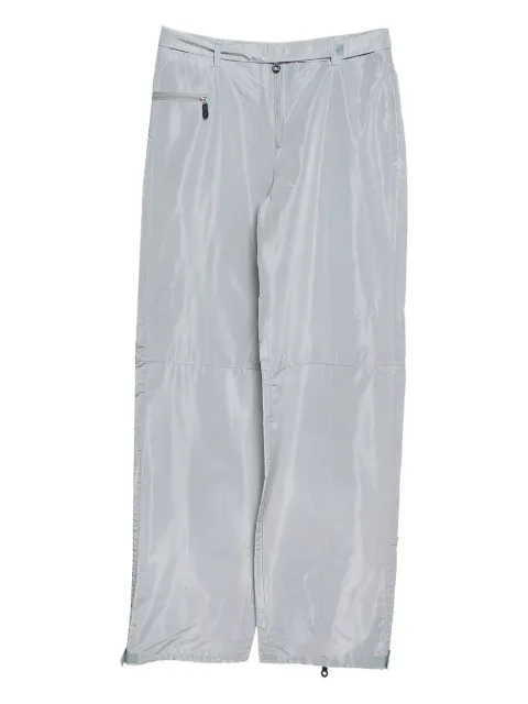 Emporio Armani Pre-Owned zip-pocket pants Grey 327194