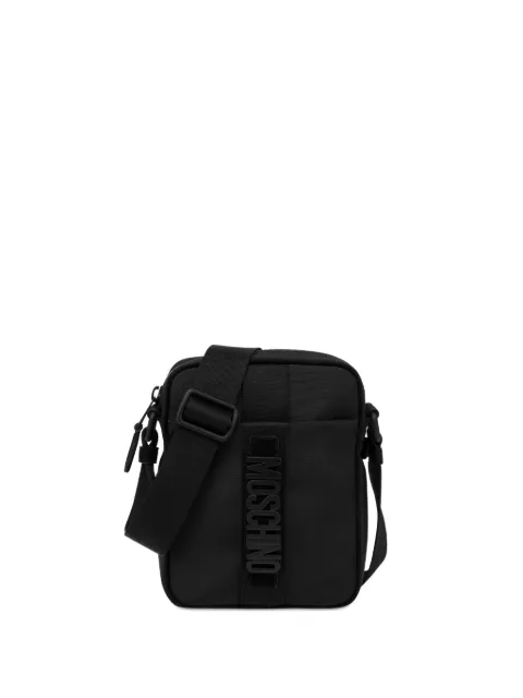 Moschino logo lettering messenger bag Black MD4618PP0NF2