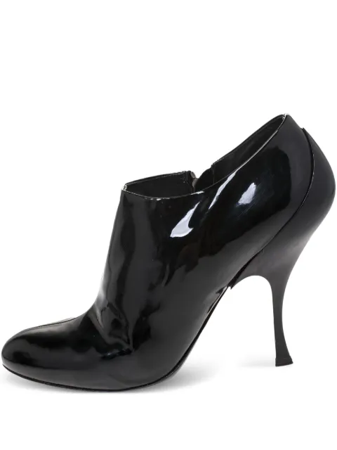 Miu Miu Pre-Owned 140mm patent pumps Black 286362