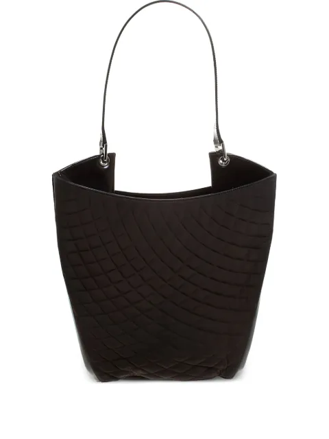 Bally Vintage Pre-Owned quilted leather bucket bag Brown 261235