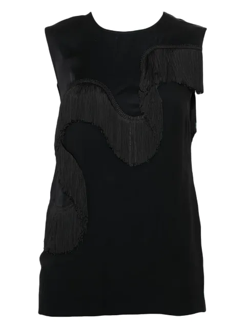 Stella McCartney Pre-Owned fringe-detailing top Black 404645