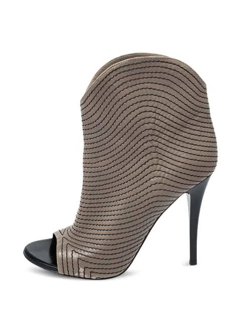 Giuseppe Zanotti Vintage 110mm leather boots Neutrals 257845