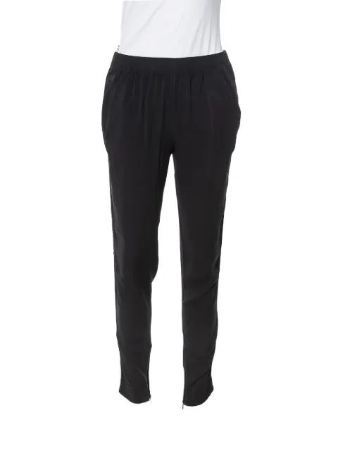 Gucci Pre-Owned elasticated-waist trousers Black 349610