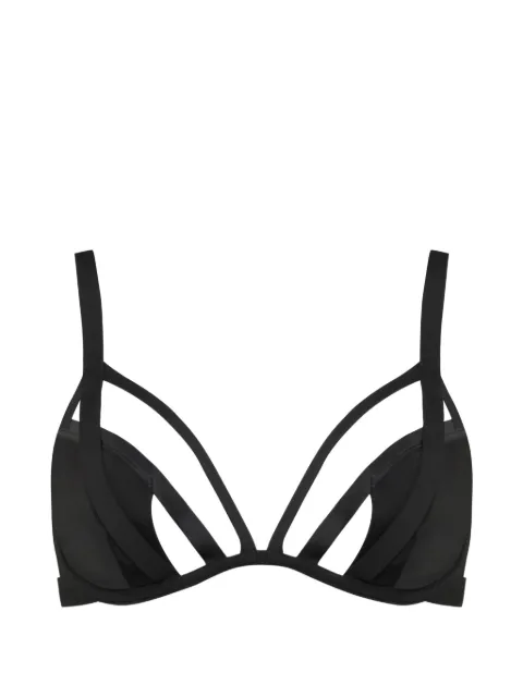 Maison Close Fatale balconette bikini top Black 563652