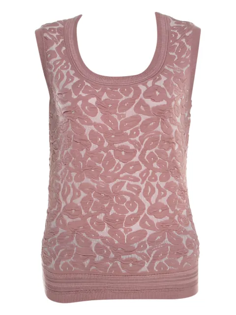 Escada Pre-Owned sleeveless tank top Pink 201387