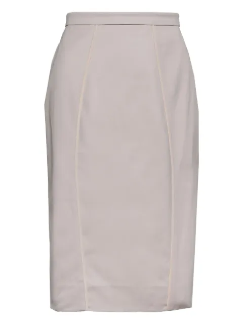 Valentino Garavani Pre-Owned cotton skirt Neutrals 416958