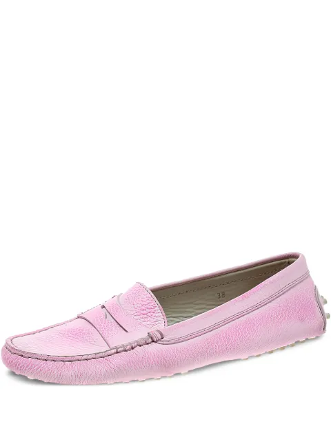 Tod's Vintage pre-owned Gommino loafers Pink 143465