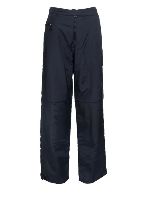 Emporio Armani Pre-Owned 2023 zip-pocket trousers Black 327506