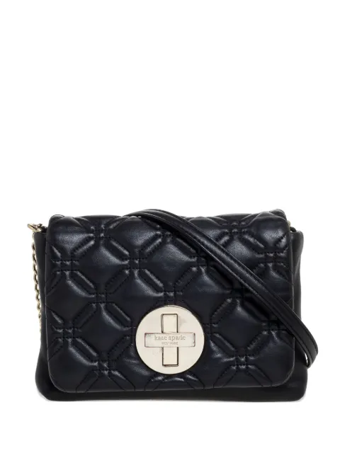 Kate Spade quilted leather shoulder bag Black 325807