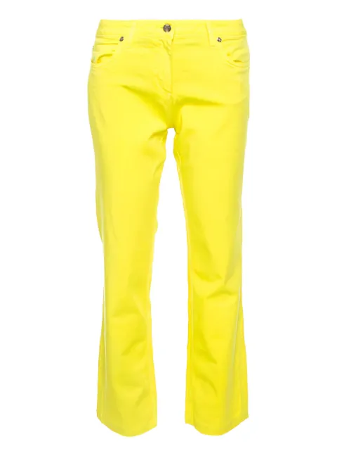 Roberto Cavalli Vintage button-fastening trousers Yellow 241748