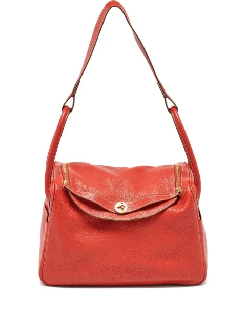 Hermès Pre-Owned Lindy shoulder bag Orange 1078553