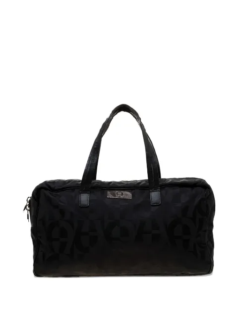 Aigner Vintage pre-owned logo tote bag Black 185092
